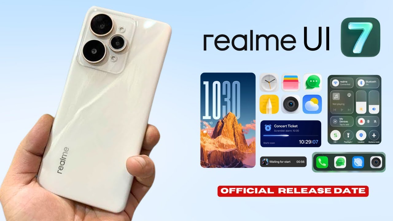 Официальное обновление Realme 15 Pro до Android 16 и Realme UI 7.