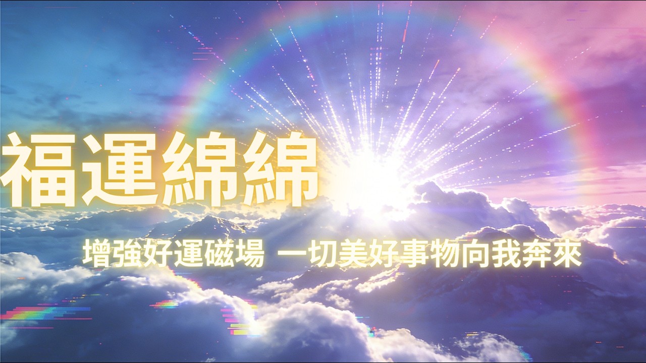 好運音樂・100倍速增強好運磁場 ，聆聽20分鐘｜磁場最強注入【福氣✨財氣💰幸福❤️】2026 美好奔湧而來，吸引力法則音樂 能量音樂