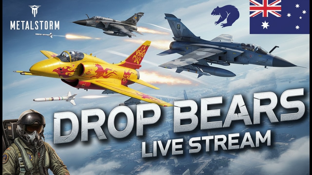 Monday Metalstorm action only: Flight of the Drop Bears