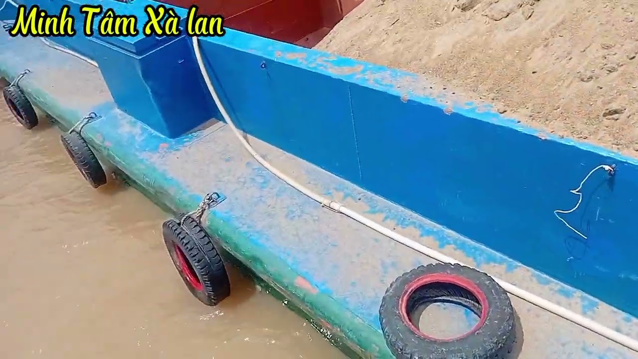 Xà lan cát cam về mỏ cày nam tỉnh Vĩnh Long tập 7/MinhTâmxàlan