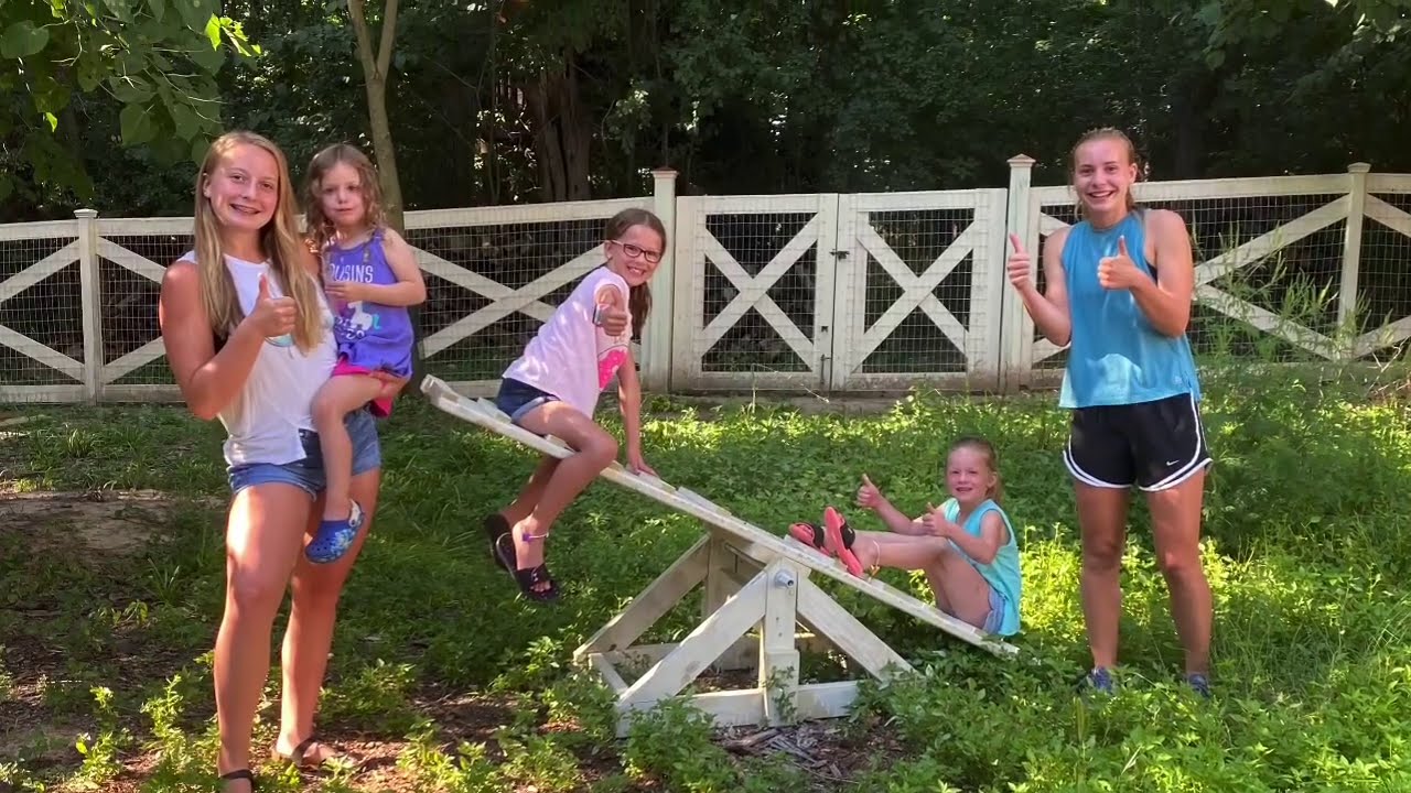 HOW TO MAKE A SEESAW!! | MUST HAVE TOYS FOR GOATS