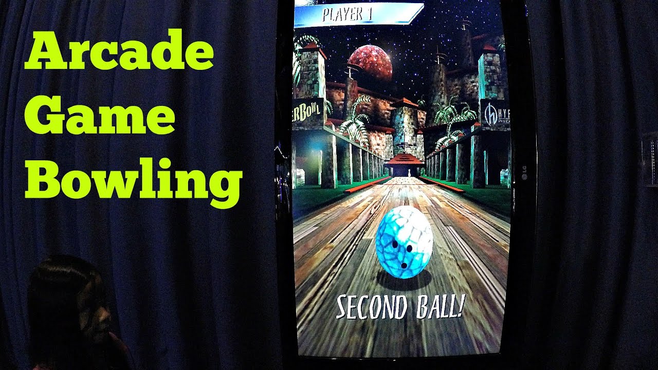 Hyperbowl Arcade Mini Bowling Game Competition Fun Game