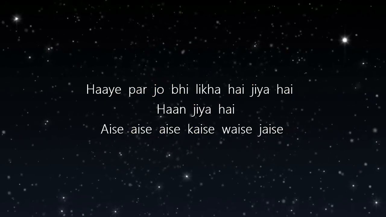 Arz Kiya Hai - Coke Studio Bharat (Karaoke Version)