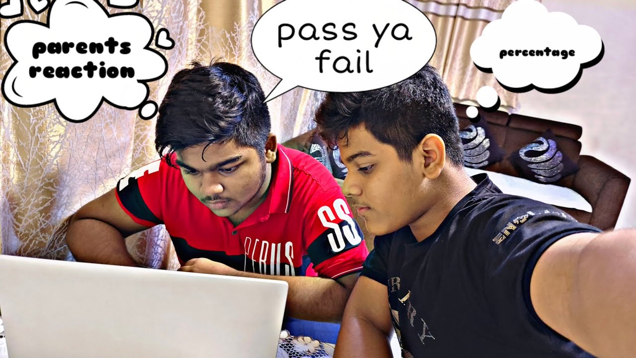 My 10th STD SSC Board Result reaction | marks revealed | vlog site