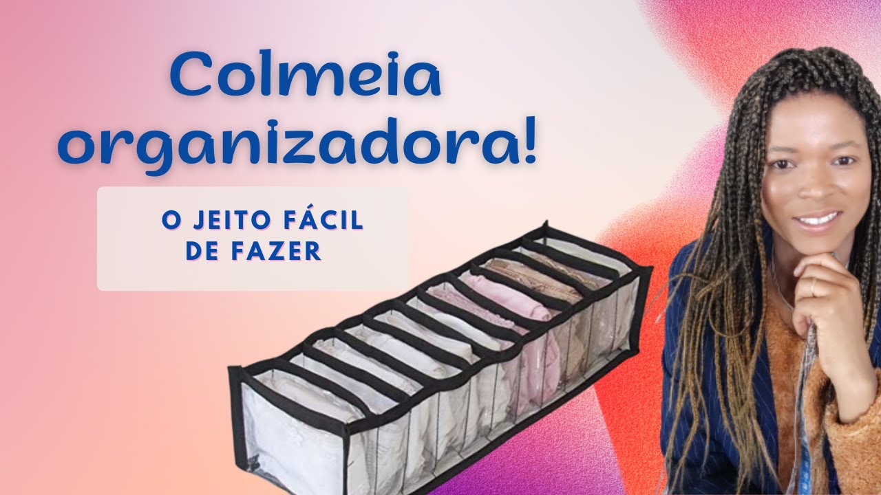 Como fazer colmeia organizadora para gaveta de forma simples e facil - Aline Cristina