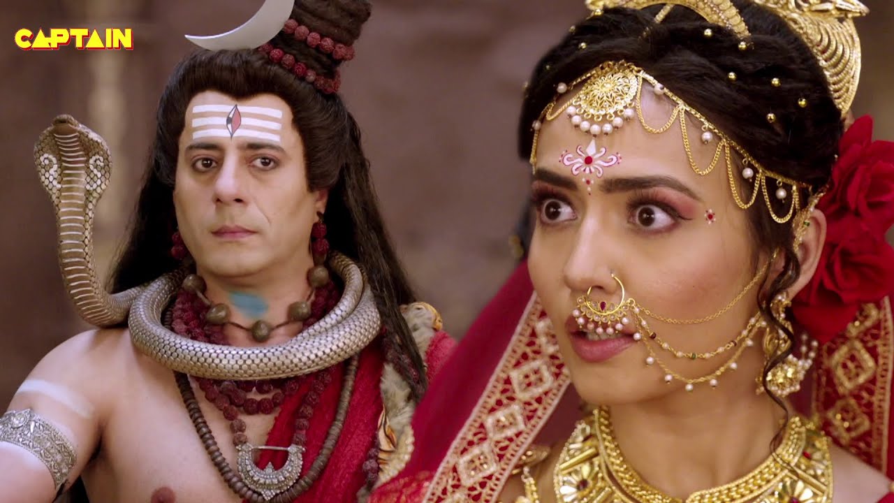 विवाह के पश्चात कैलाश की हालत देखकर माता पार्वती ने महादेव को डांटा | Dharm Yoddha Garud | Ep 199