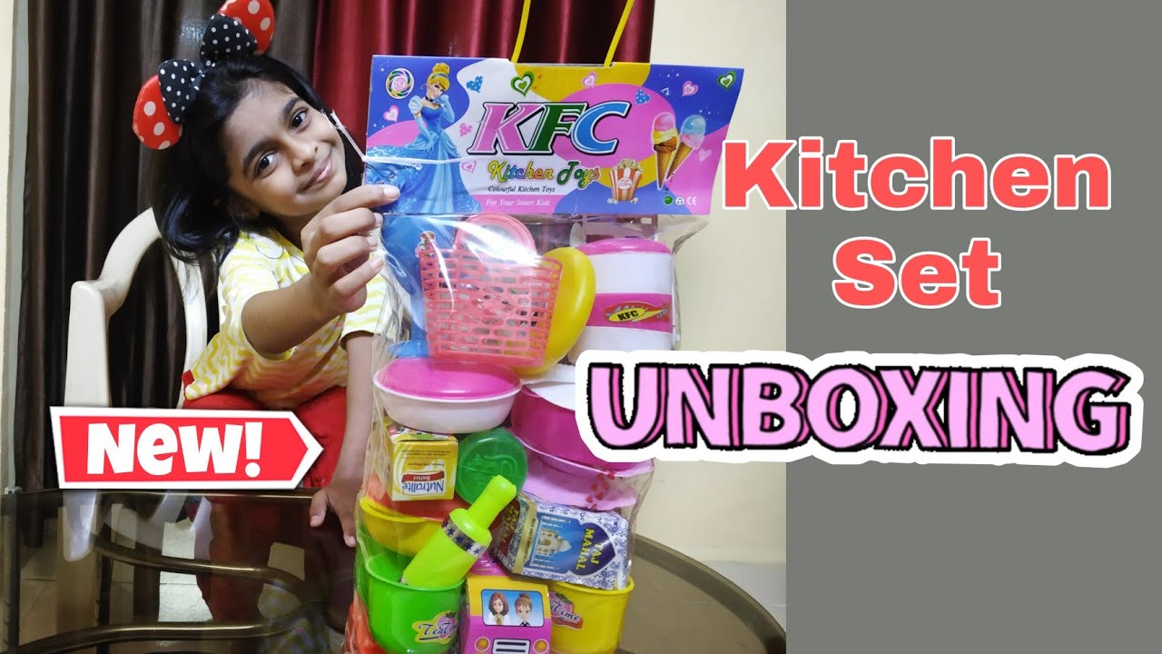 My new amazing beautiful kitchen set Unboxing / Affordable / Miniature
