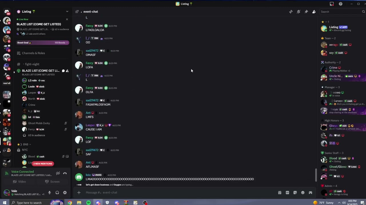 GORDO VS GOONIE JACOB (DISCORD PACKING) 