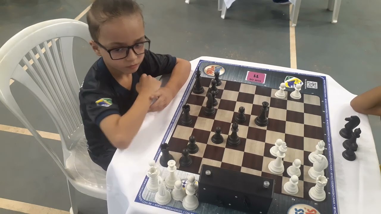 2&ordf; Rodada III ETAPA ESTADUAL DE XADREZ ESCOLAR MS SUB-8