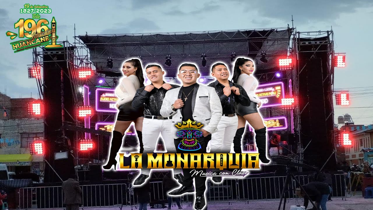 LA MONARQUIA | EN VIVO -  SERENATA POR LOS 196 ANIVERSARIO DE HUANCANÉ PUNO - 2023