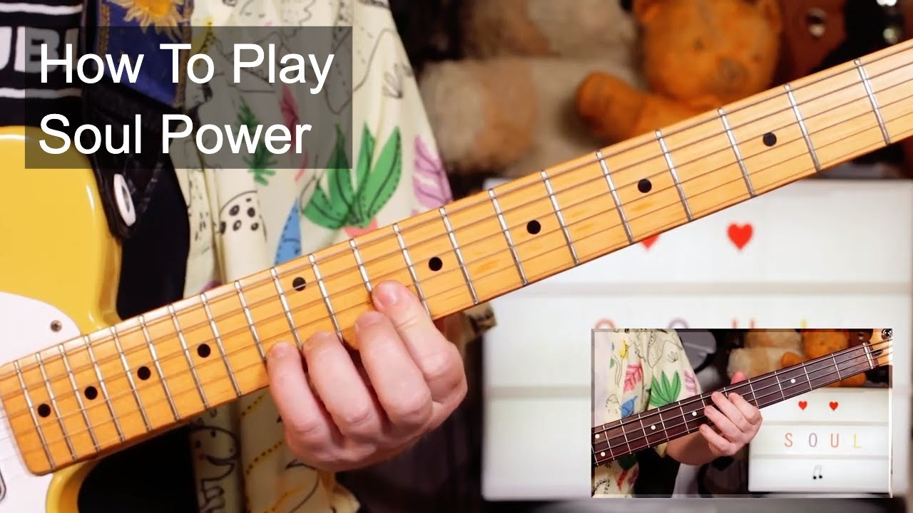 'Soul Power' James Brown Guitar & Bass Lesson