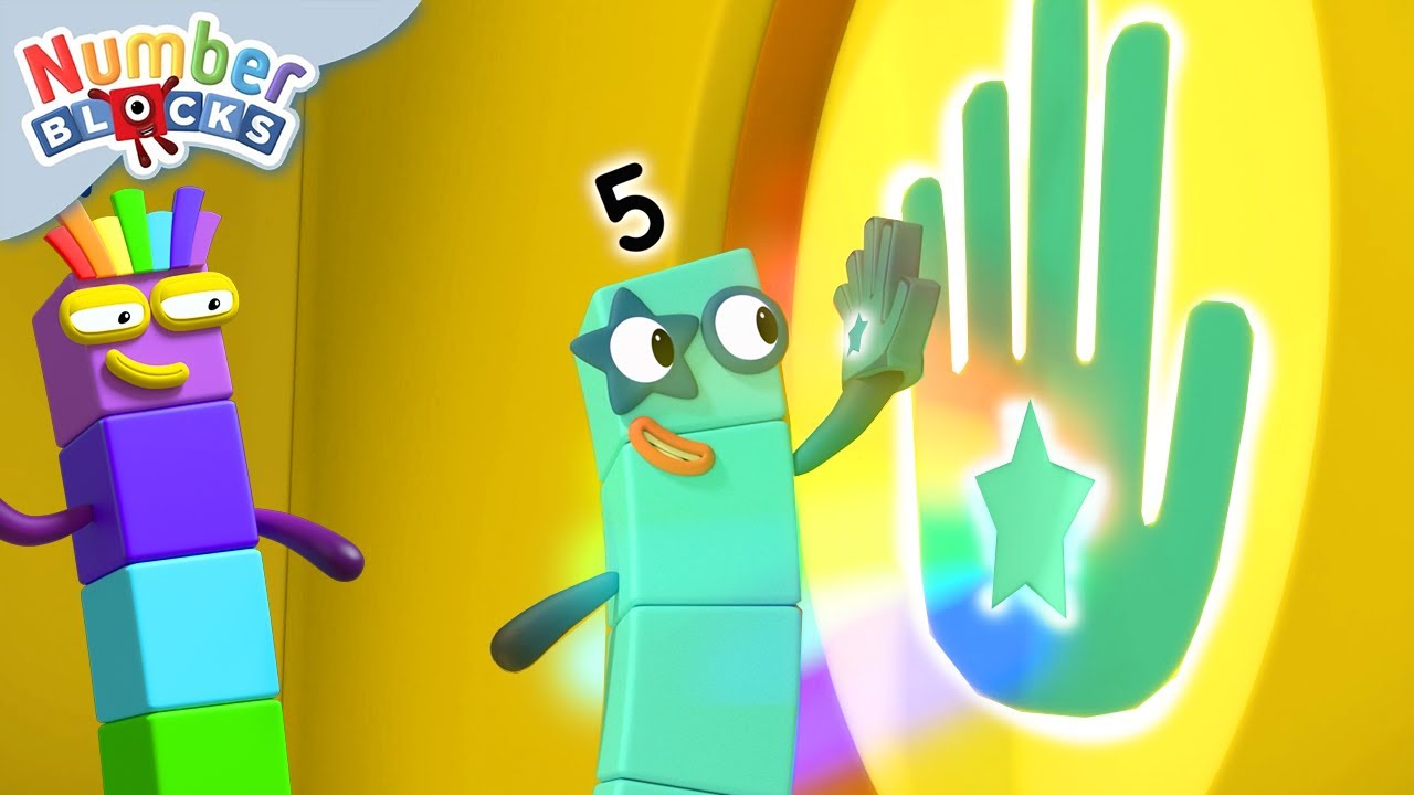 PADRÕES  e CÓDIGOS | Aprenda a contar | Numberblocks em Português Brasil