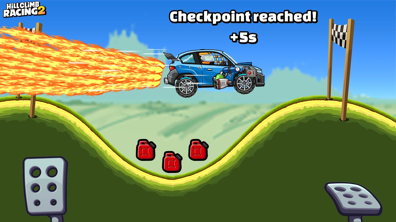 COUNTDOWN RUN EVENT - Hill Climb Racing 2 Walkthrough