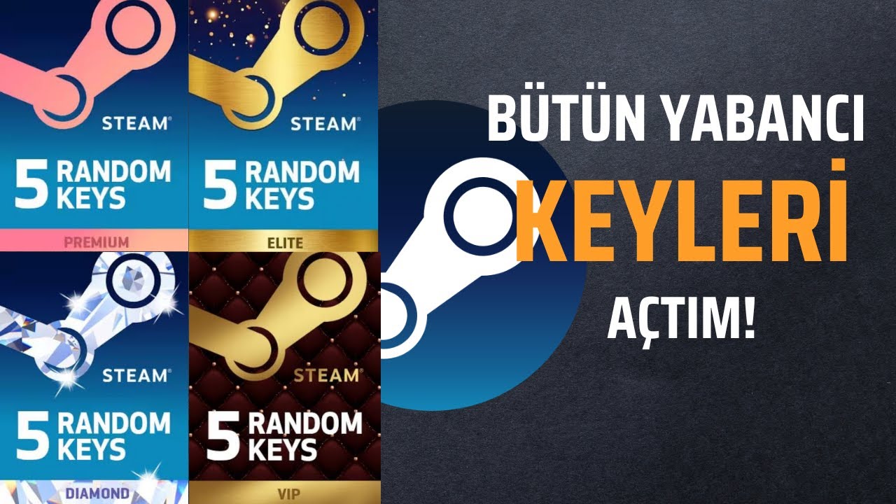 Onlarca Pahalı Steam Key Aldım! Beklemediğim Sürprizle Karşılaştım!
