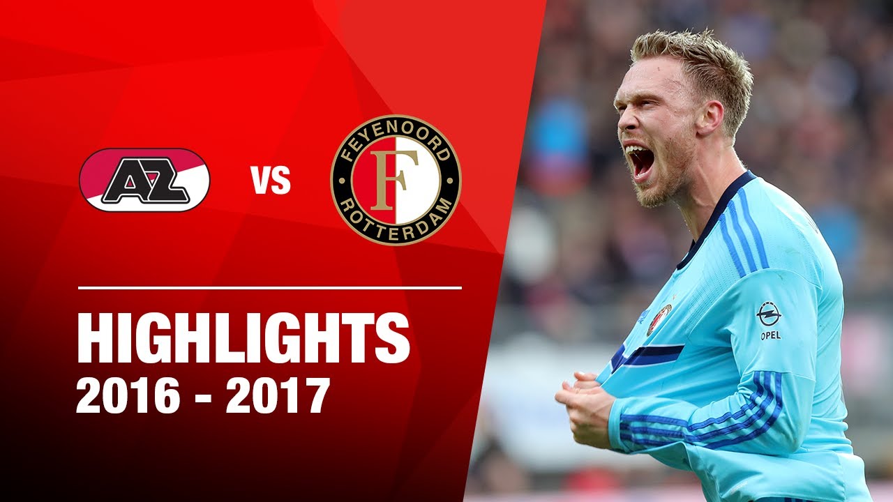 Highlights | AZ - Feyenoord | Eredivisie 2016-2017