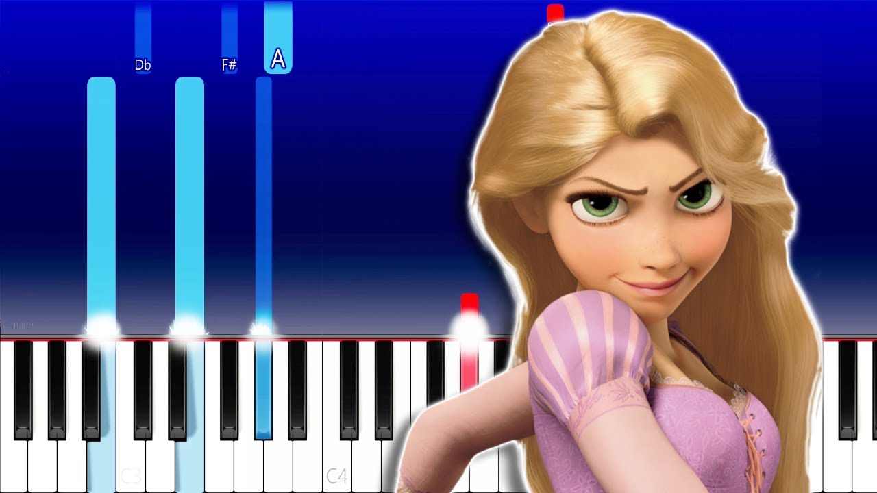 Tangled - When Will My Life Begin? (Piano Tutorial)