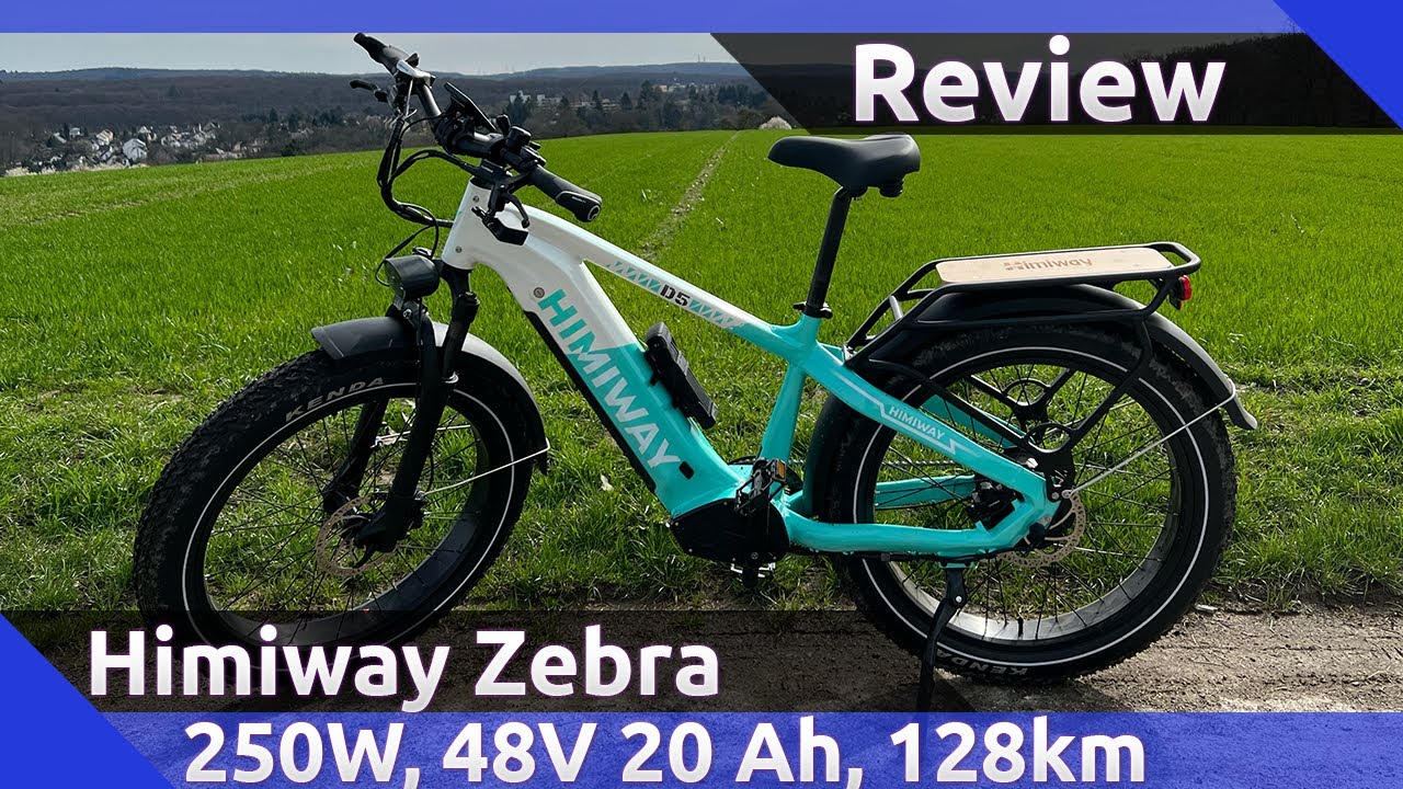 Himiway Zebra Offroad Ebike 48V 20Ah E-Mountainbike mit 128KM Review (2024)