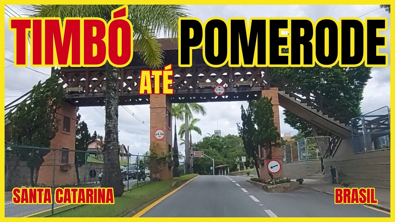 DE TIMBÓ ATÉ POMERODE