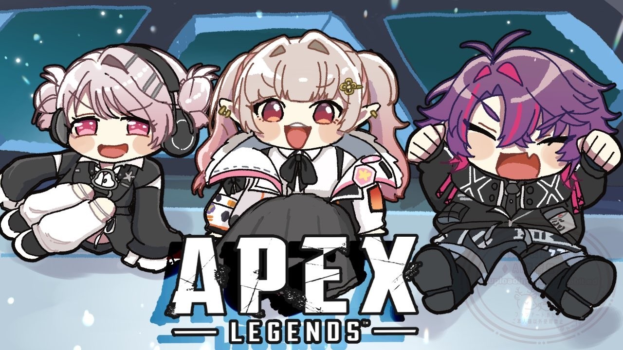 【APEX】にじエペ祭のカスタムをMC陣でもやっていく！！ w/える３しいな３【渡会雲雀/にじさんじ】