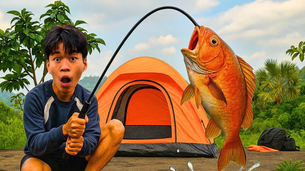 Cắm Trại Câu Cá | Camping fishing