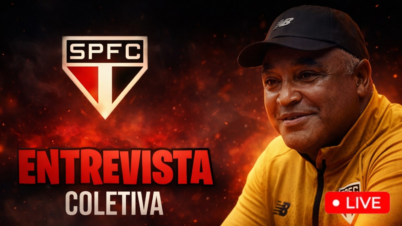AO VIVO - ENTREVISTA COLETIVA DE APRESENTAÇÃO DE ROGER MACHADO | SPFC