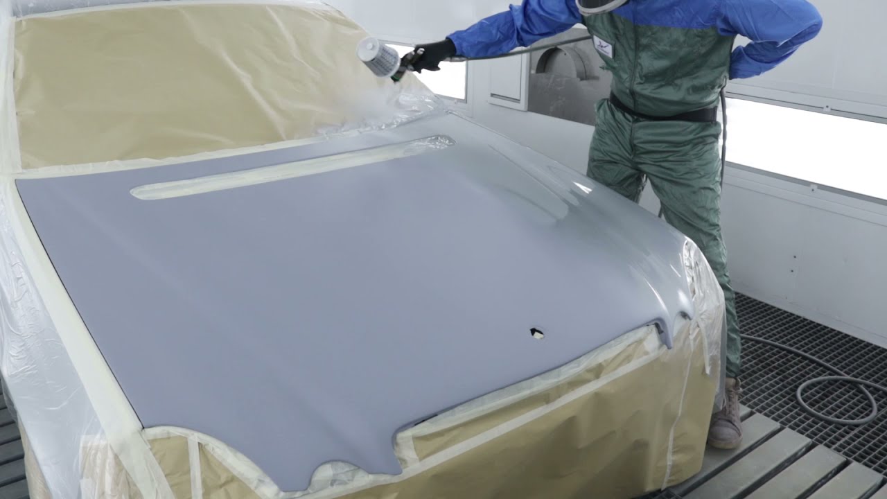 Denibbing Waterborne Basecoat