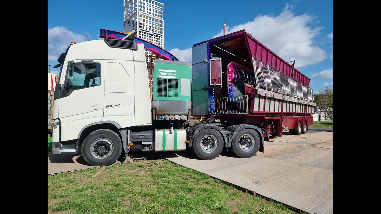 Nottingham Goose Fair Amusements Rides Arrived 20th September 2026 