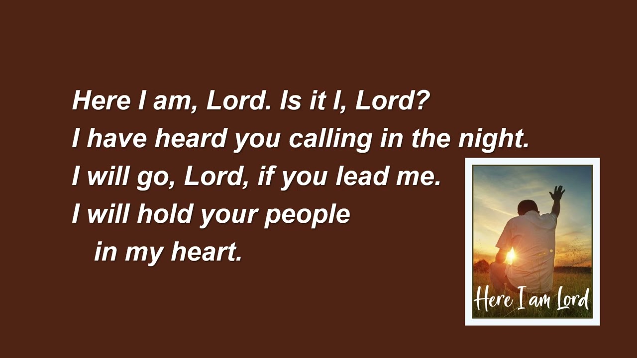 I the Lord of sea and sky StF663