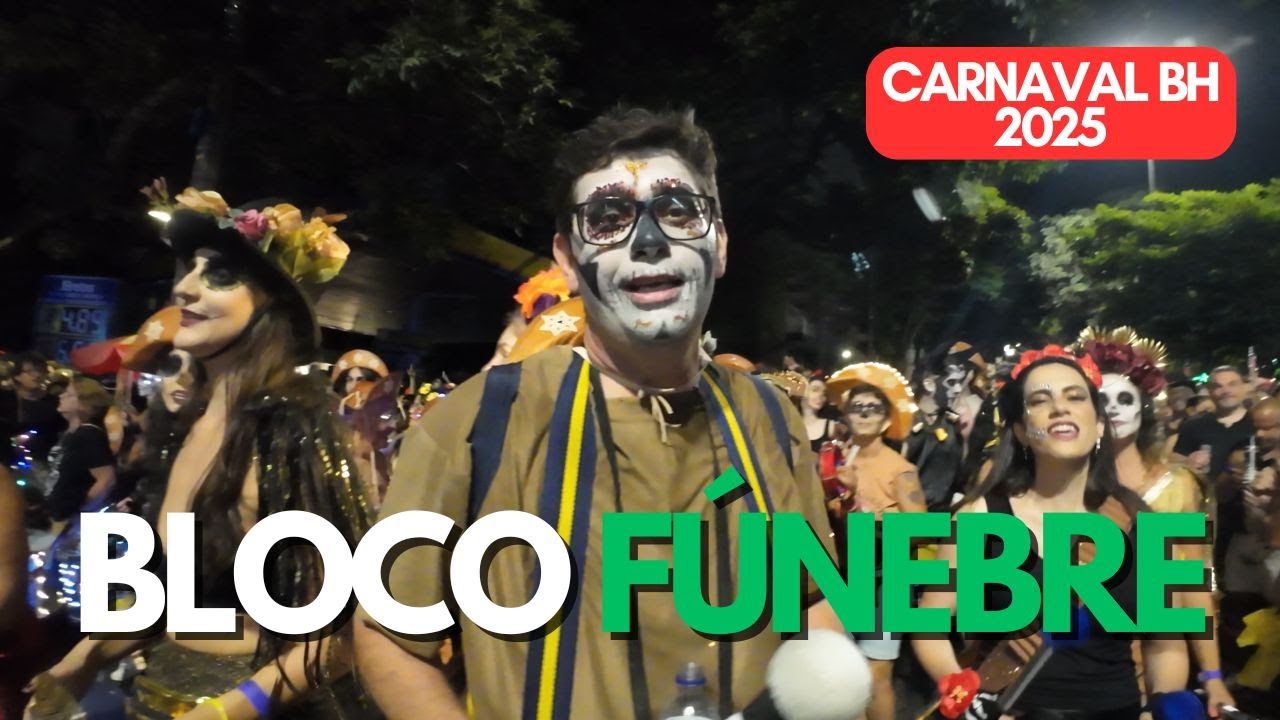 BLOCO F&Uacute;NEBRE NO CARNAVAL 2025 DE BH
