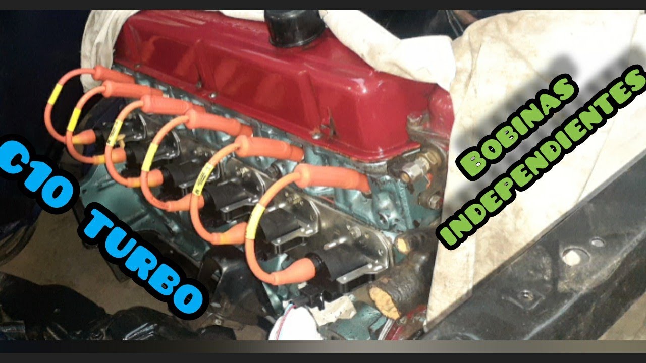 Instalacion de bobinas de encendido .chevrolet 250 turbo