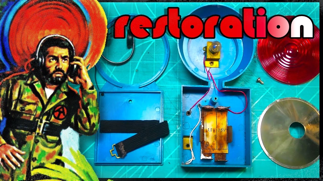 Restoring Gi Joe Signal Flasher | Adventure Team Hasbro Repair & Renewal
