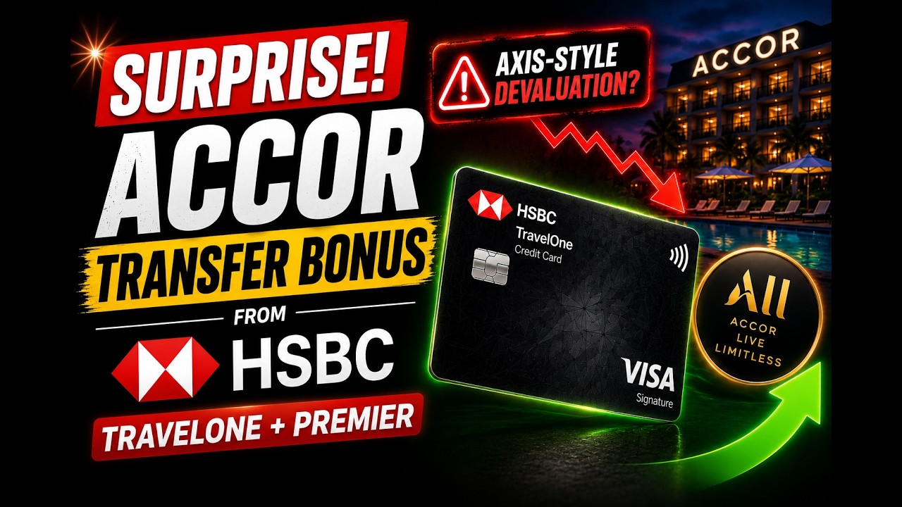 Неожиданный бонус за перевод баллов в Accor по картам HSBC TravelOne и Premier