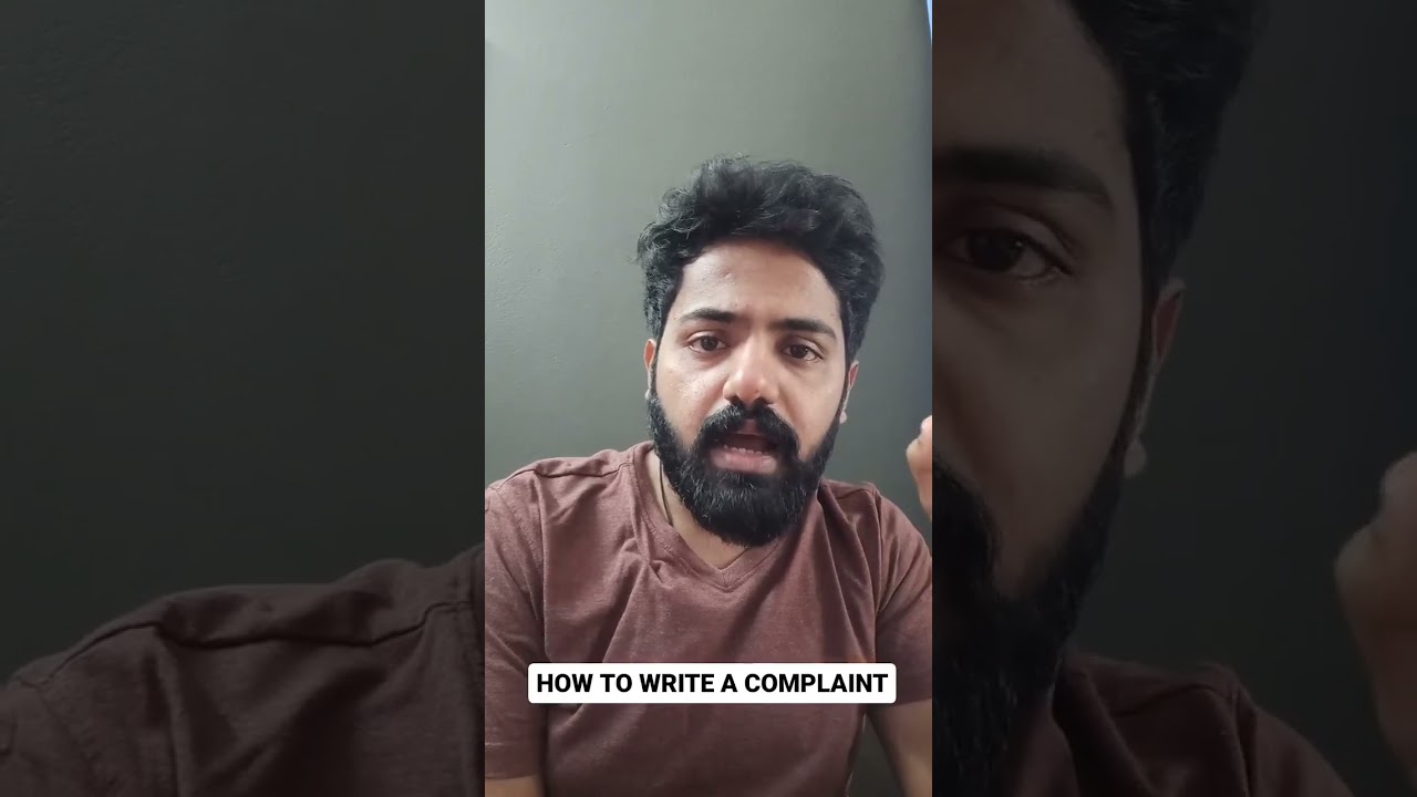 How to write a complaint ?(part 1) #malayalam #legaladvice #trendingshorts #upsc #psc #legal #trend