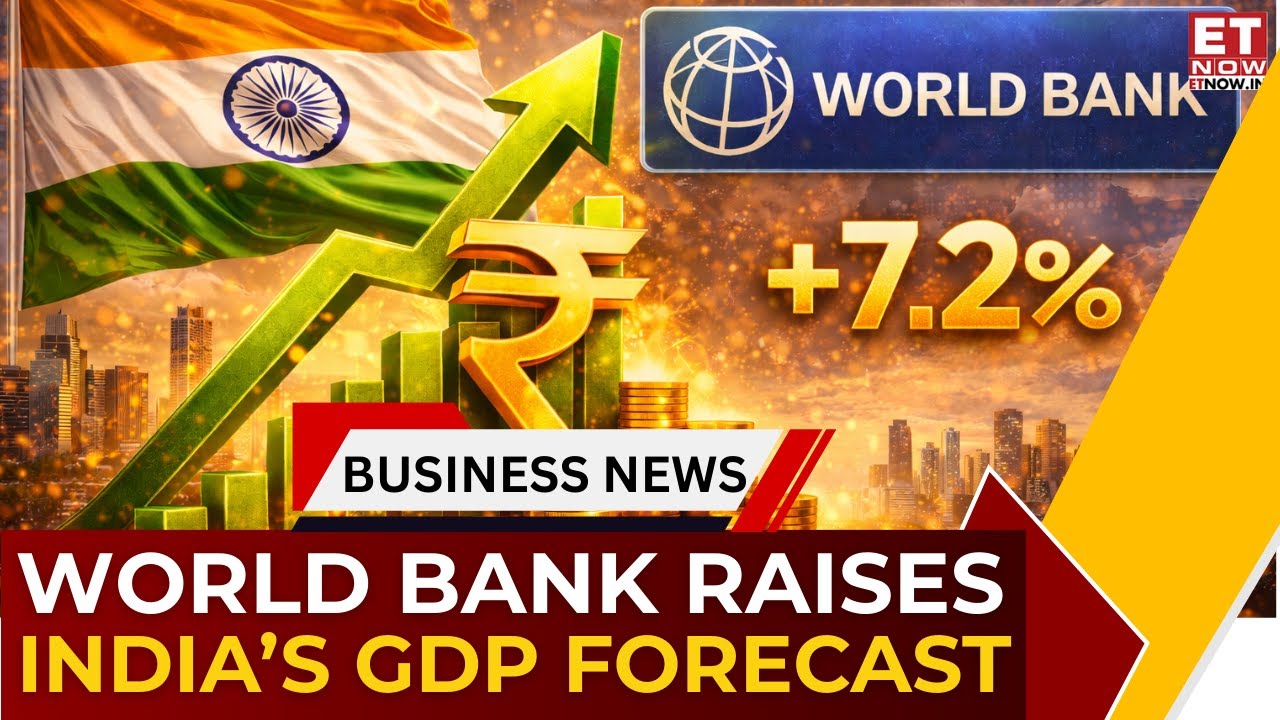World Bank Boosts India Growth Outlook | Domestic Demand to Offset Trump Tariffs | Business News
