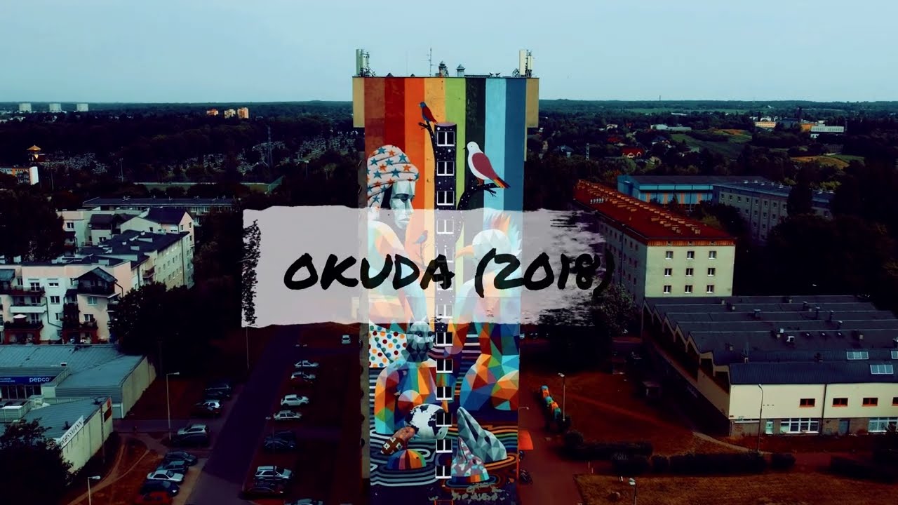 Ł&oacute;dzkie murale cz. 5 - OKUDA 