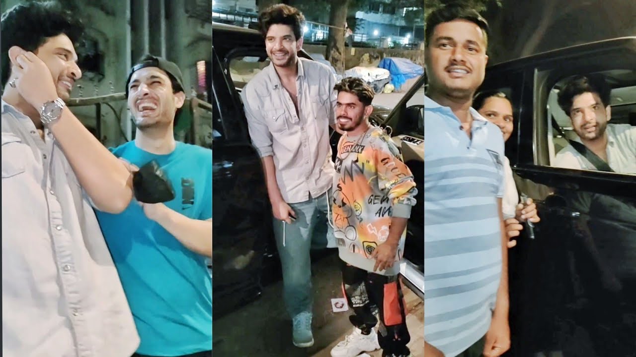 EXCLUSIVE : Karan Kundra & Umar Riaz Spotted at Lokhandwala Andheri 😎🔥📷