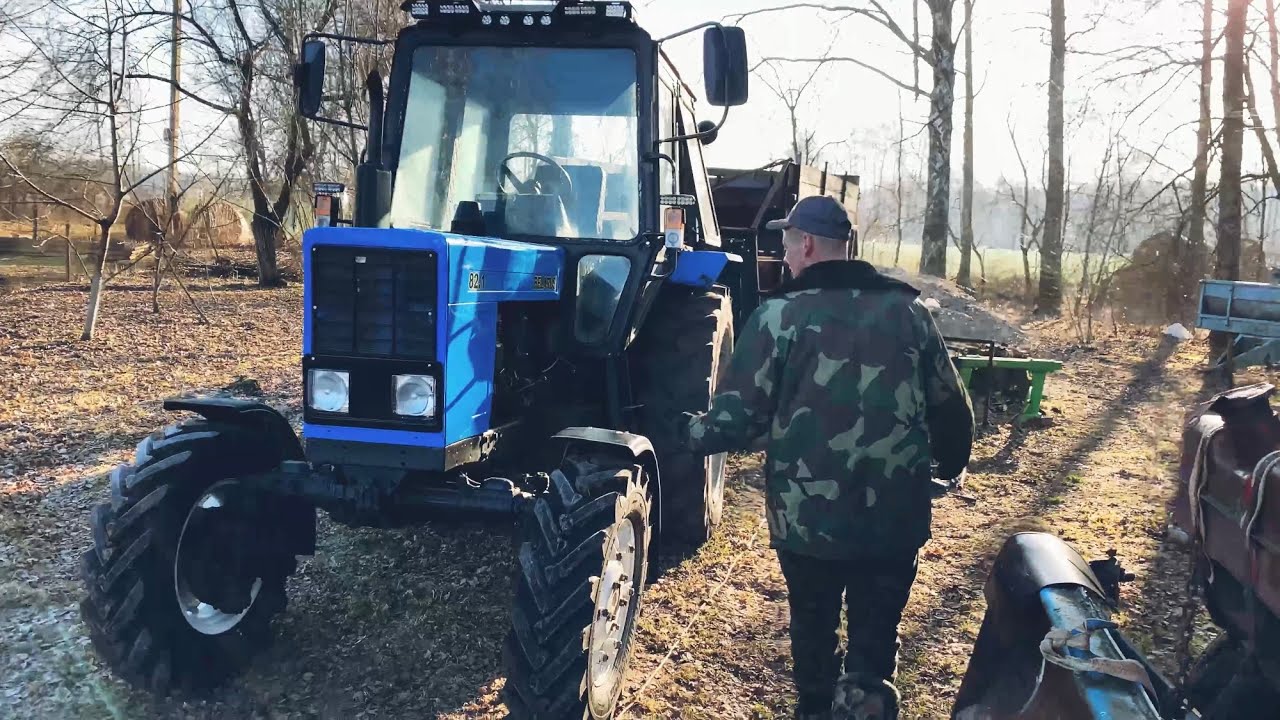 ЕСЛИ НЕ ПОМЕНЯЛ БЫ МАСЛО В  ТРАКТОРЕ МТЗ 82.1 ? ЭТО надо видеть !