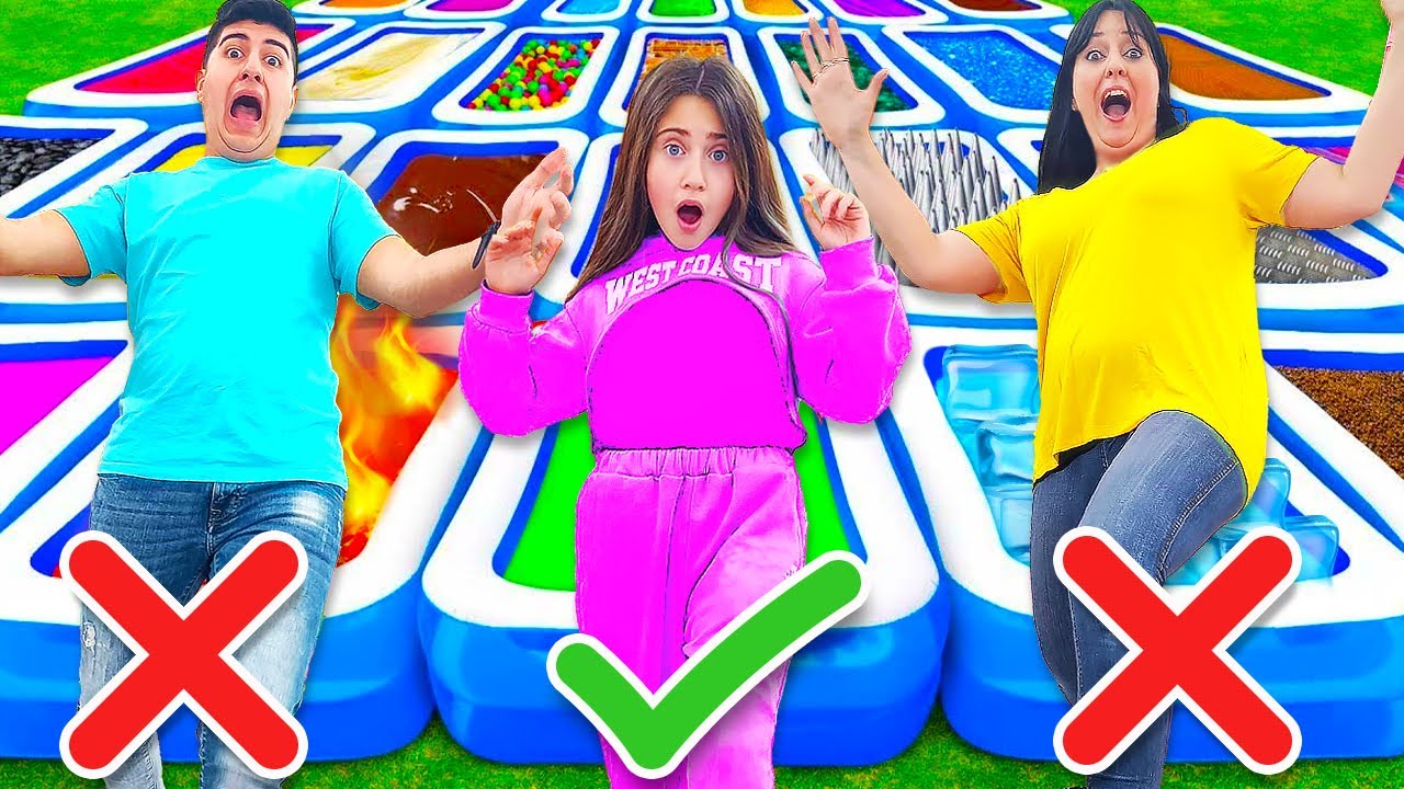 NON SCEGLIERE LA PISCINA SBAGLIATA CHALLENGE! *100 PISCINE MISTERIOSE*