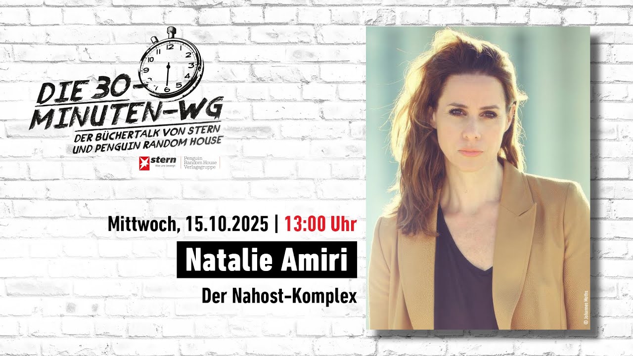 Natalie Amiri: Ein Gespräch über den „Nahost-Komplex“ | 30-Minuten-WG | Buchmesse 2025