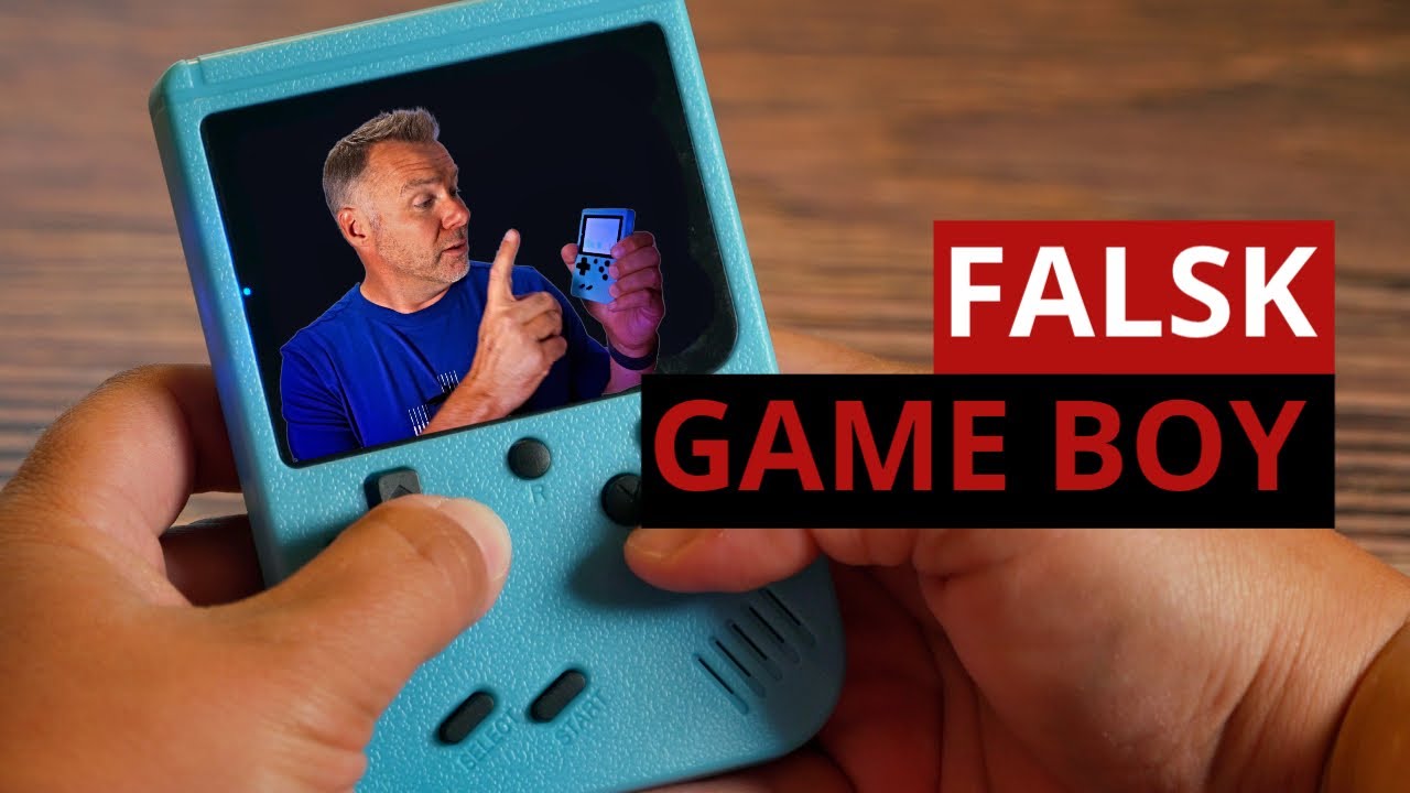 Anmeldelse af min falske GameBoy: Skuffelse eller overraskelse? 🙃