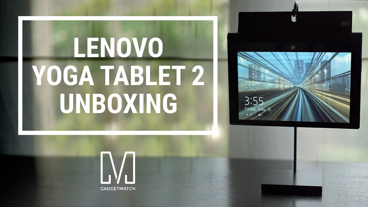 Lenovo Yoga Tablet 2 (Windows) Unboxing