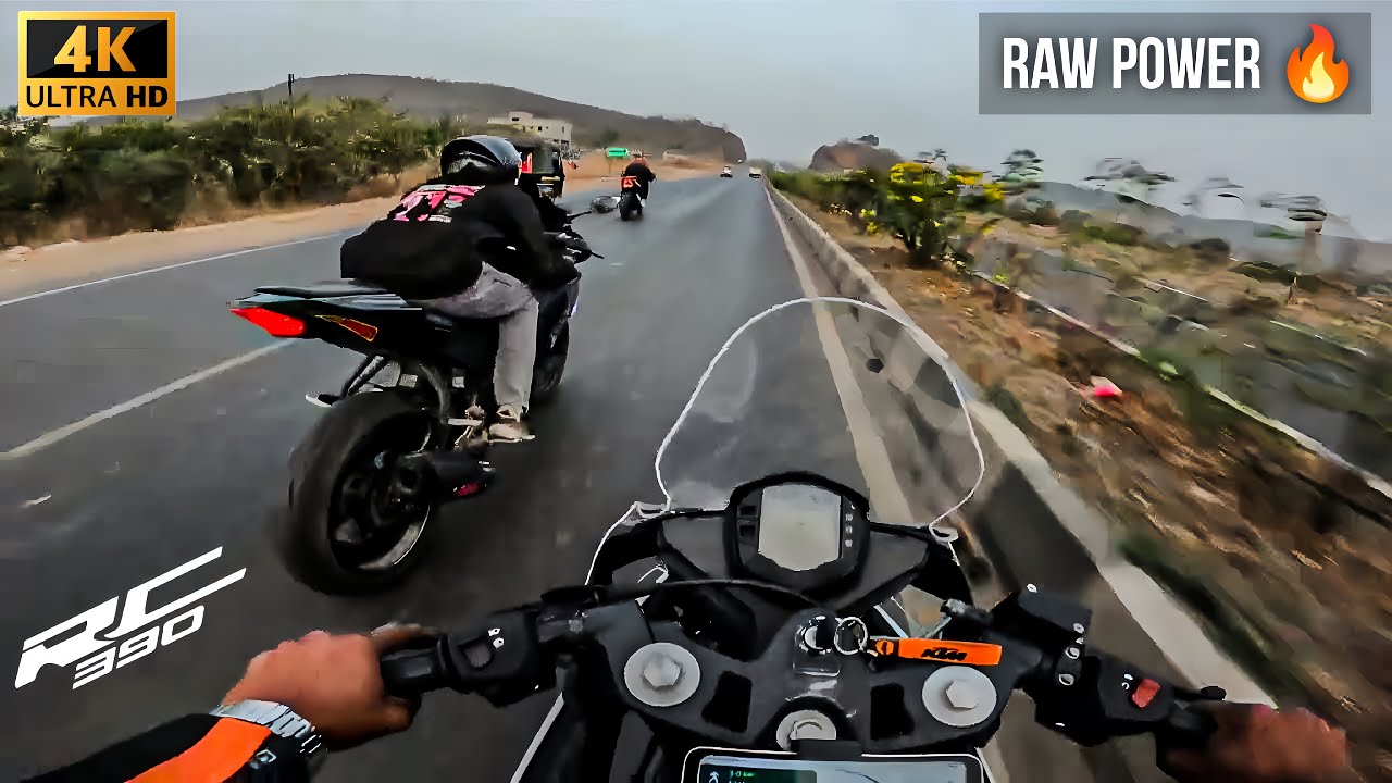 First Ride Experience On KTM RC390 bs3 🔥 Raw Power  😍