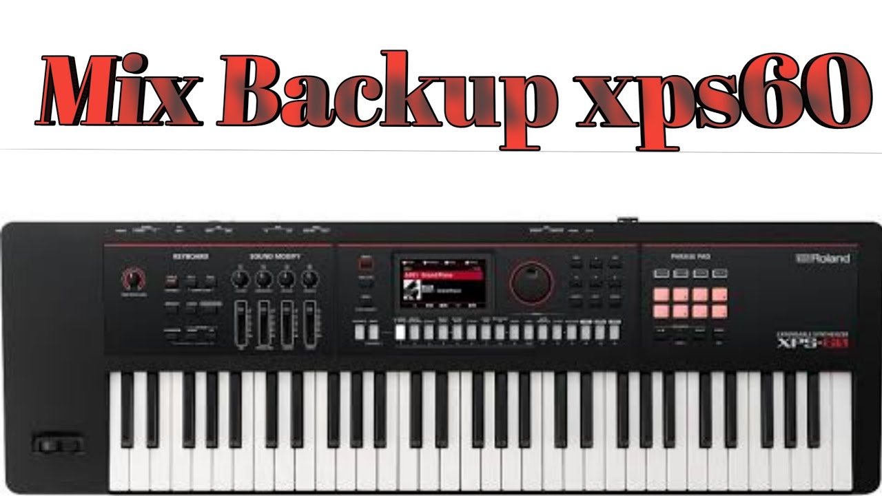 Roland Xps60 Mix Backup without computer