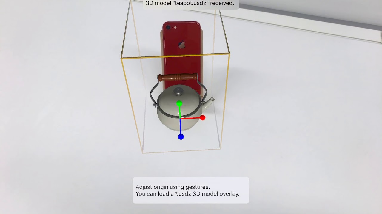 【ARKit2.0】3DモデルをマーカーにしてAR【サンプルコード】