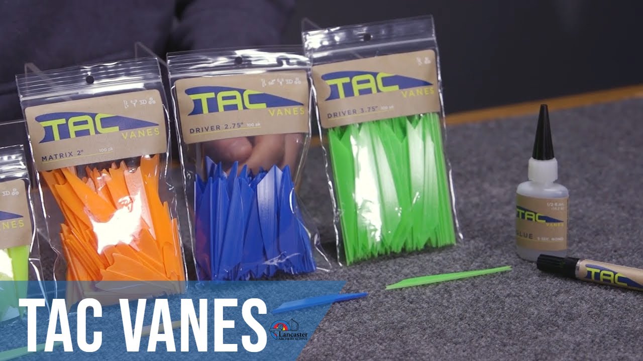 TAC Vanes | LancasterArchery.com Product Video