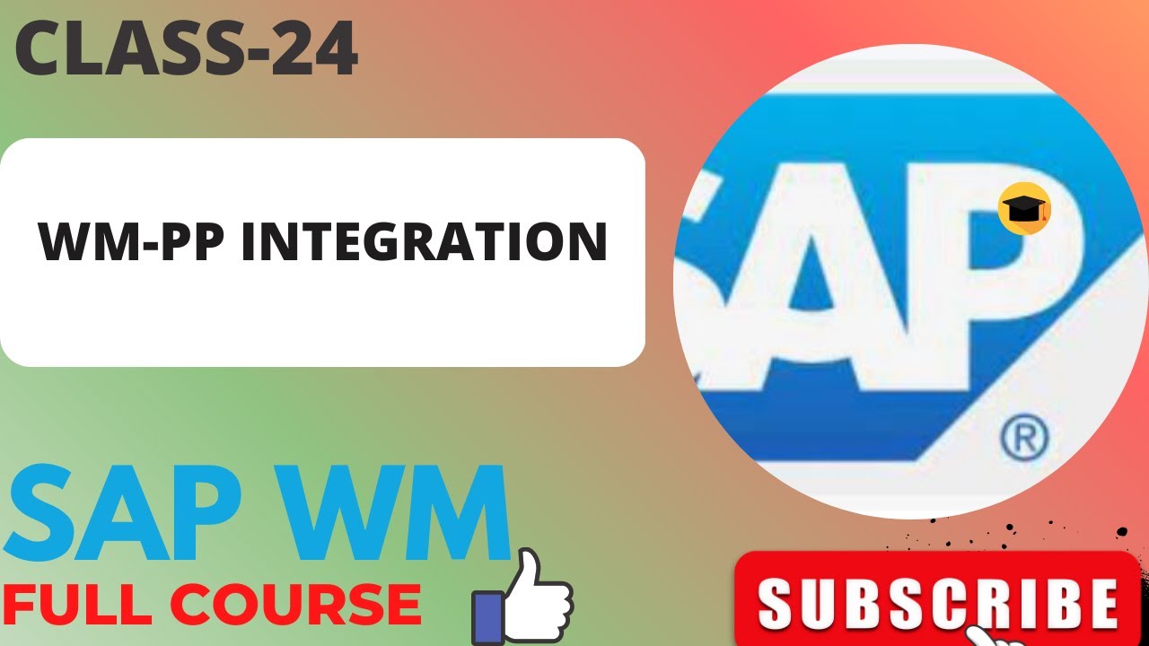 SAP WM REGULAR CLASS-24||WM-PP INTEGRATION||WORK CENTRE AND PRODUCTION SUPPLY AREA CONFIGURATION||