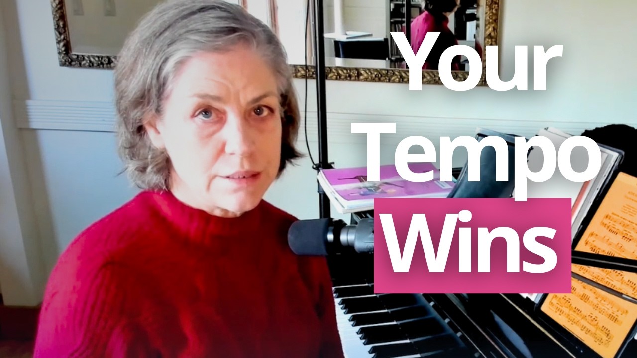 Pick a Tempo You Can Truly Play (Not the Famous One)