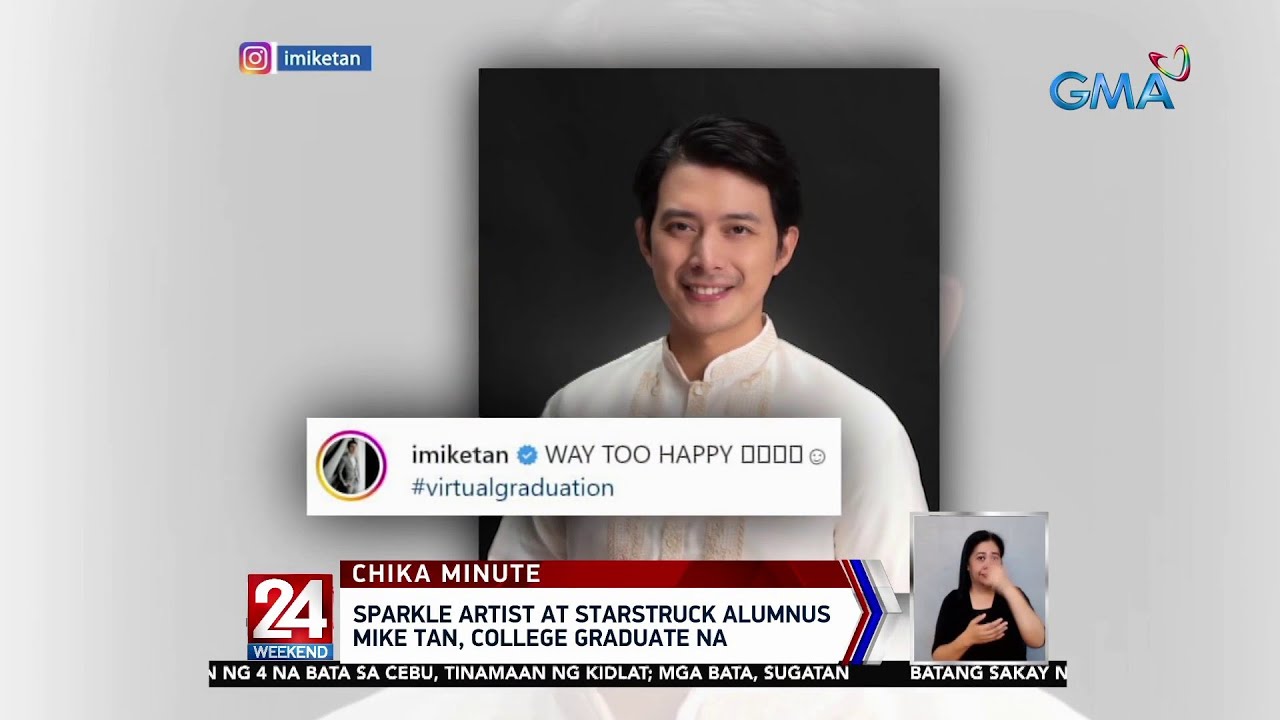 Sparkle Artist at Starstruck Alumnus Mike Tan, college graduate na | 24 Oras Weekend