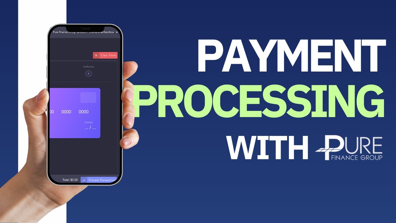 Payment Processing Solutions for Contractors with Pure Finance Group