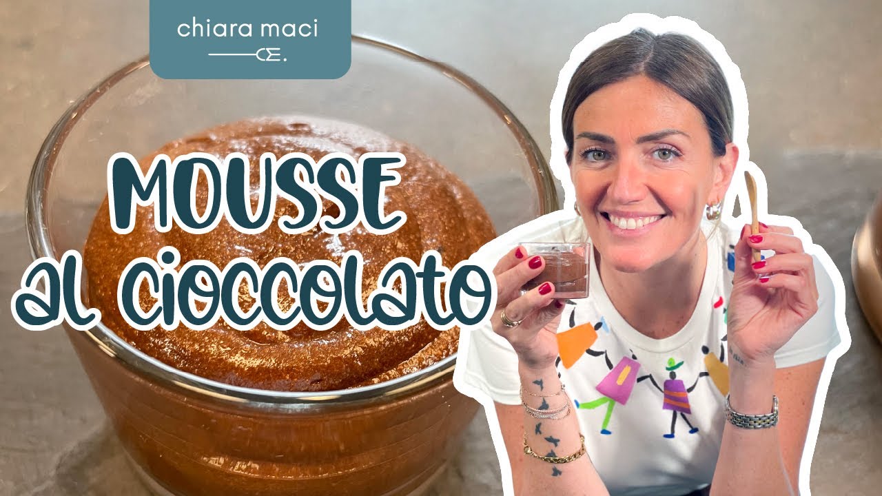 Mousse al cioccolato - Chiara Maci